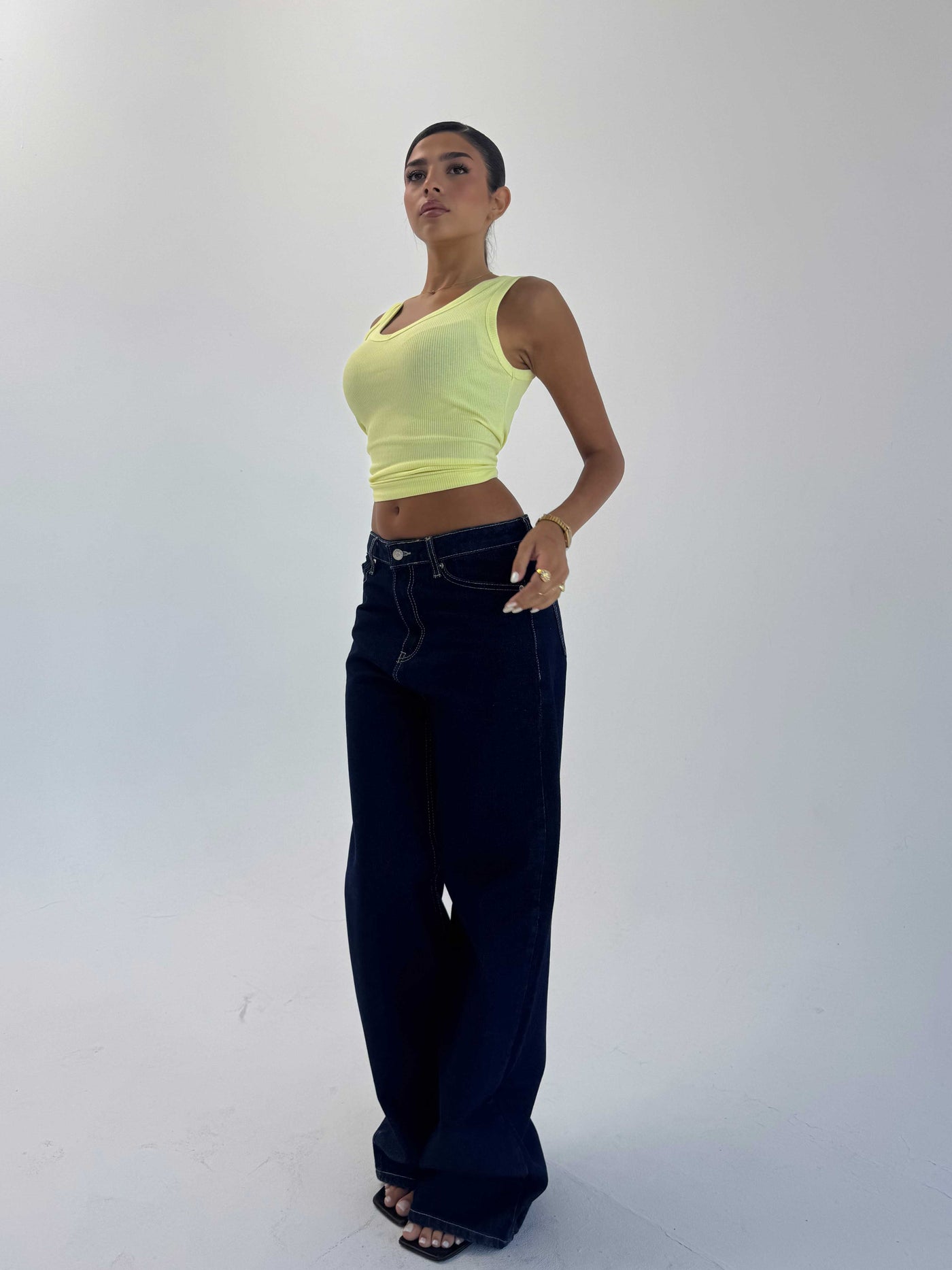 Baggy High waist Raw denim Baggy CIZARO - Cizaro Jeans