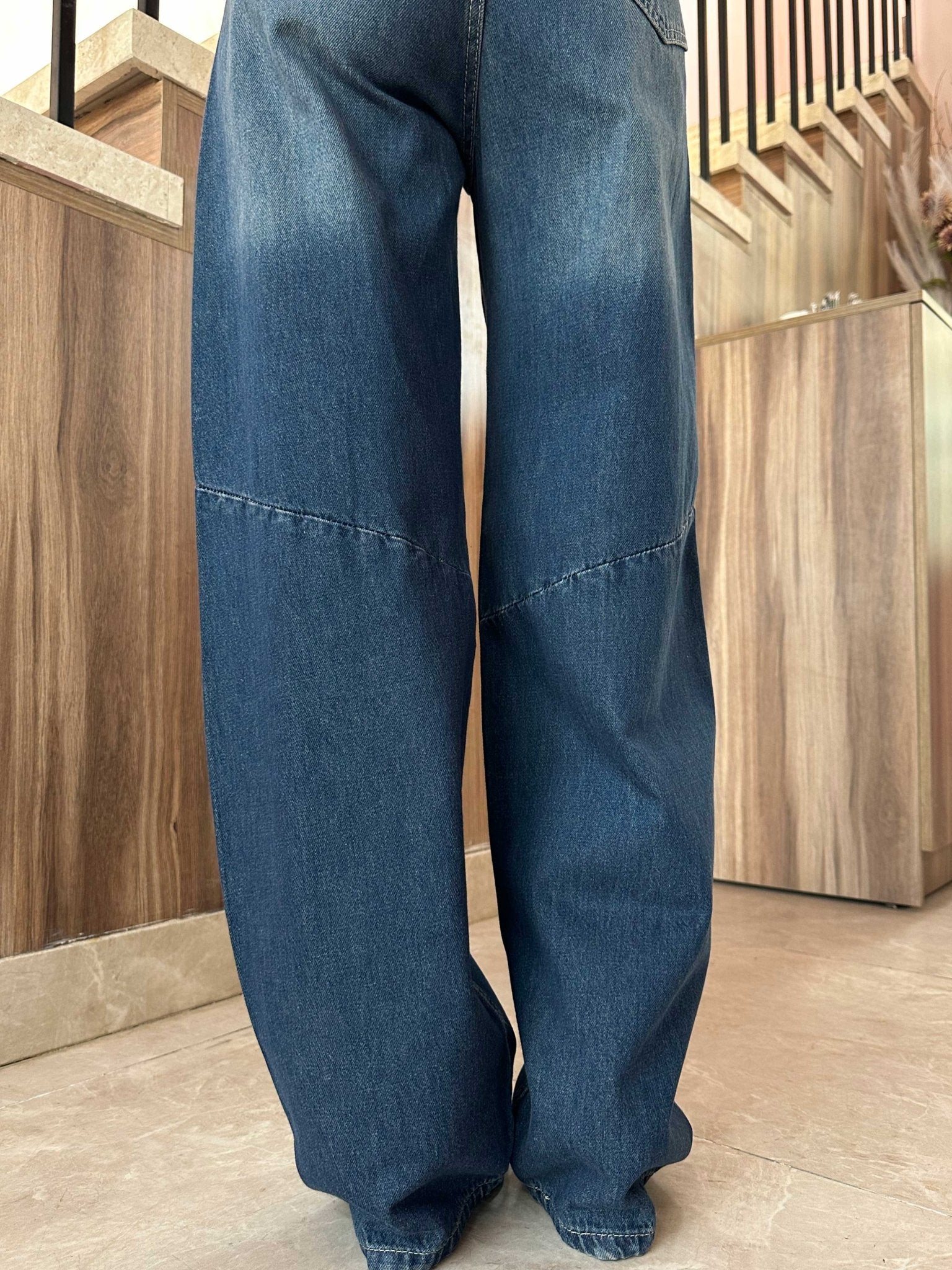 Balloon - Deep Vintage Blue Jeans. BALLOON CIZARO - Cizaro Jeans