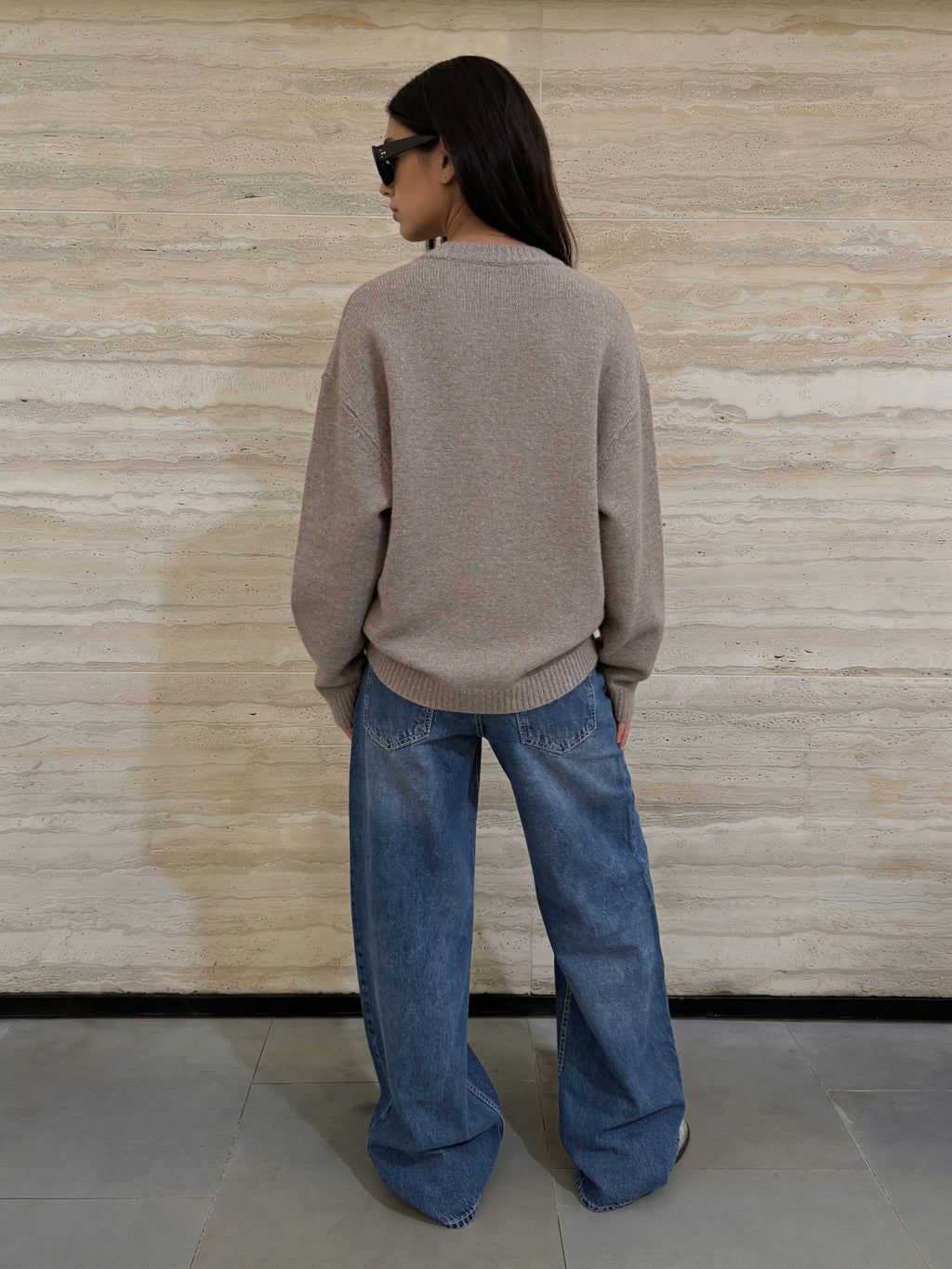 Baggy – Low-Waist Marine Blue Jeans Baggy CIZARO - Cizaro Jeans