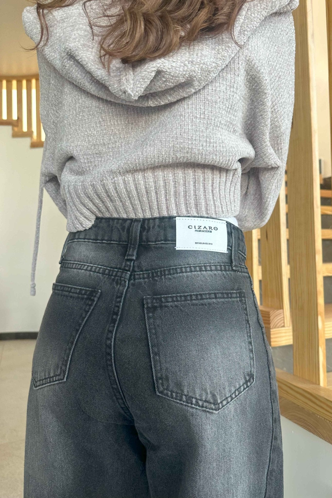 Super Baggy - Charcoal Black Jeans