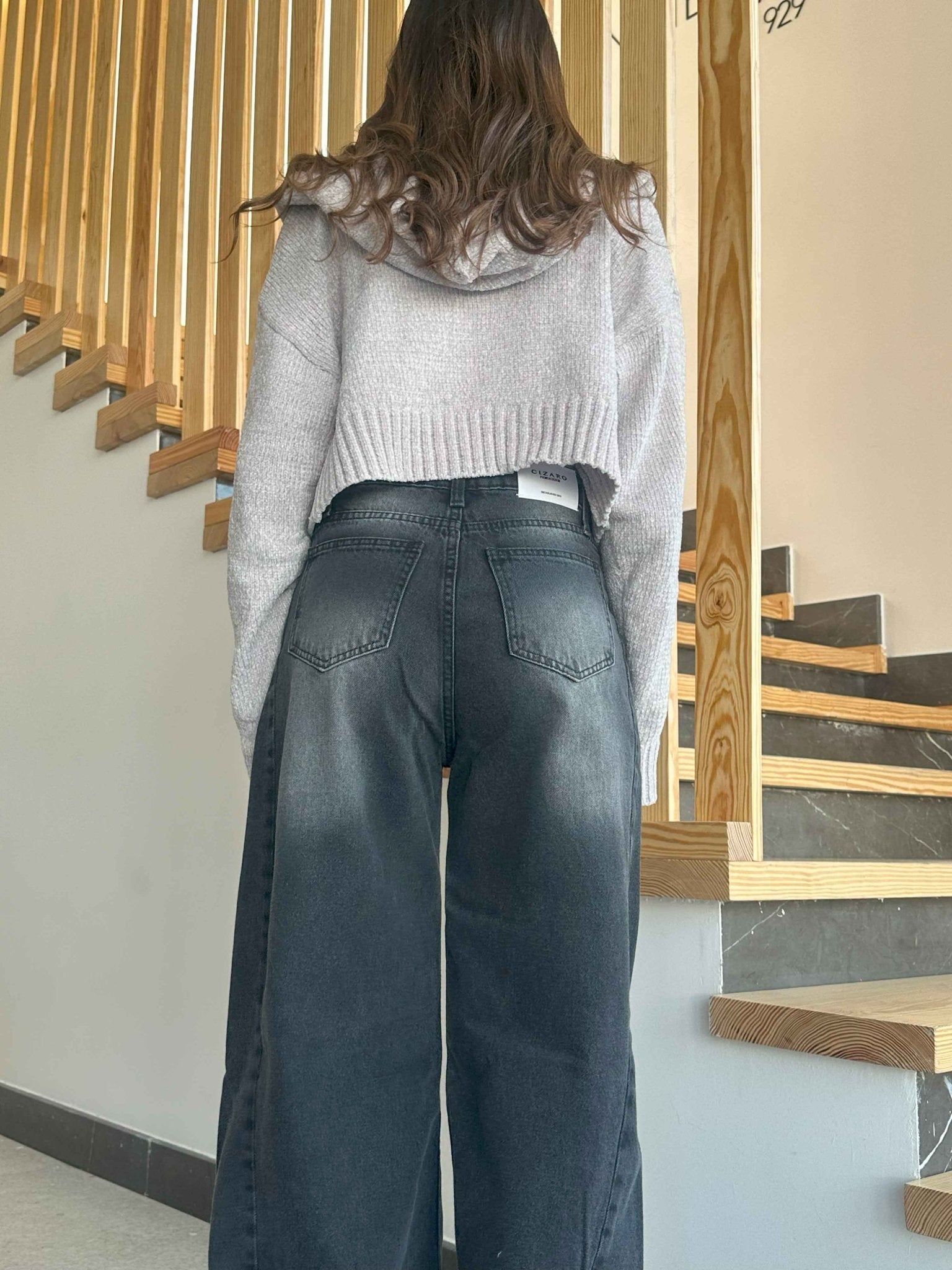 Super Baggy - Charcoal Black Jeans