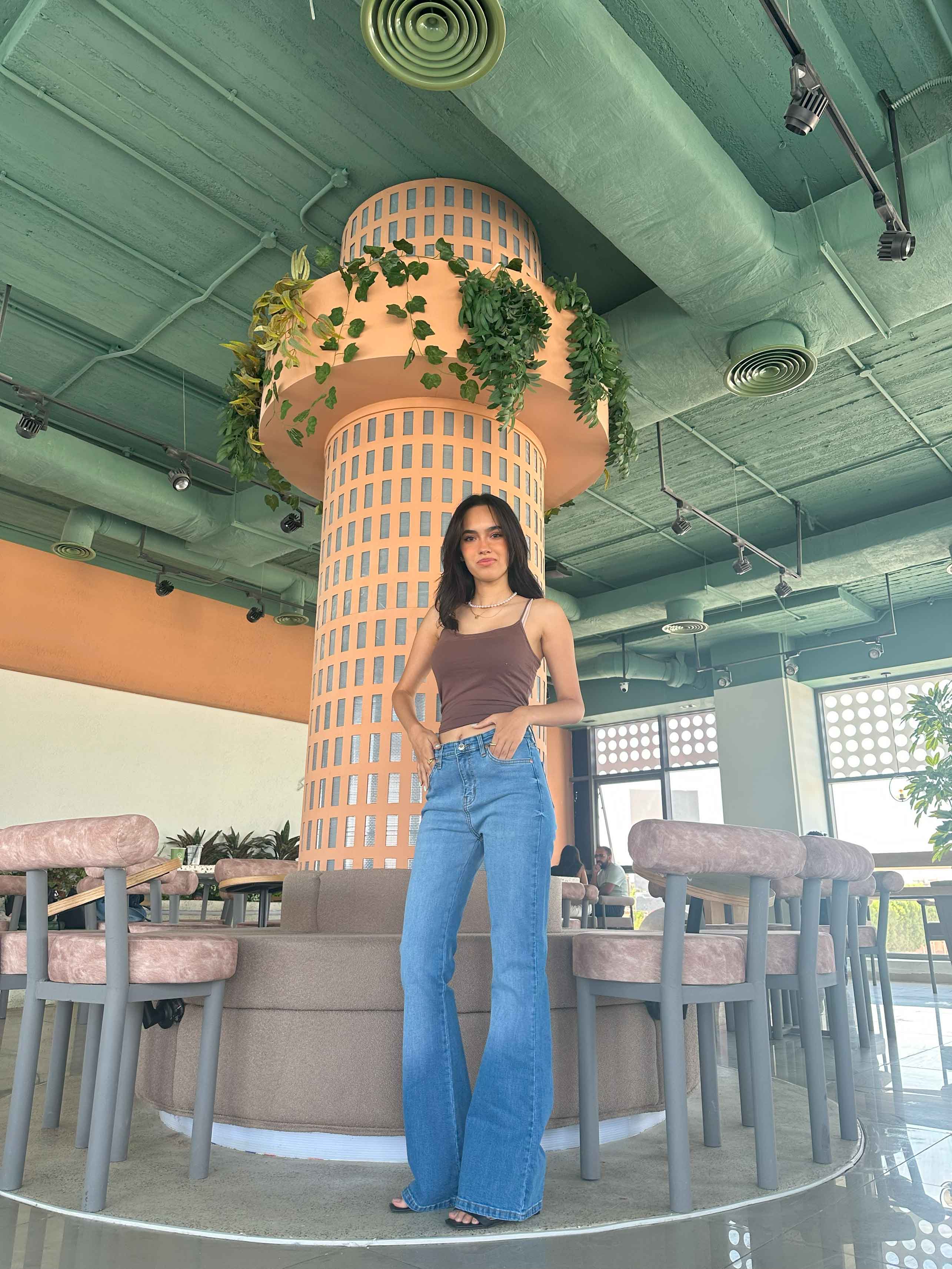 Flared - Light Blue. Flare CIZARO - Cizaro Jeans