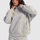 Oversized Hoodie – Light Grey