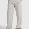 Wide-Leg Sweatpants In Light Grey