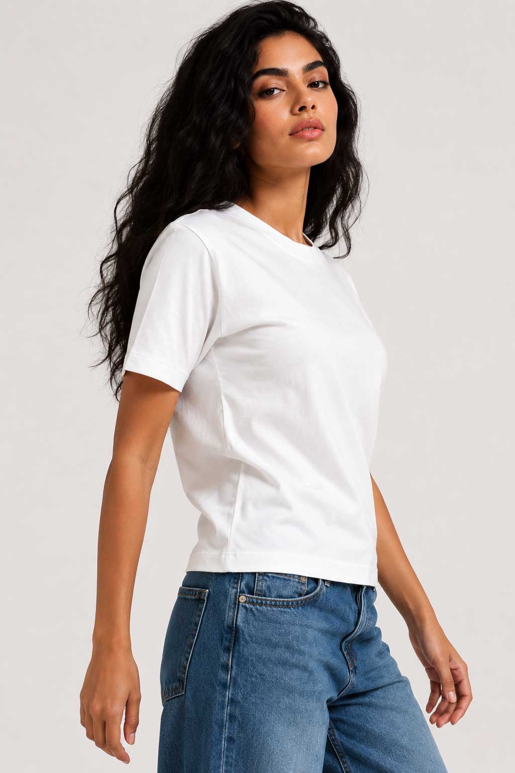 Slim Fit T-Shirt – White