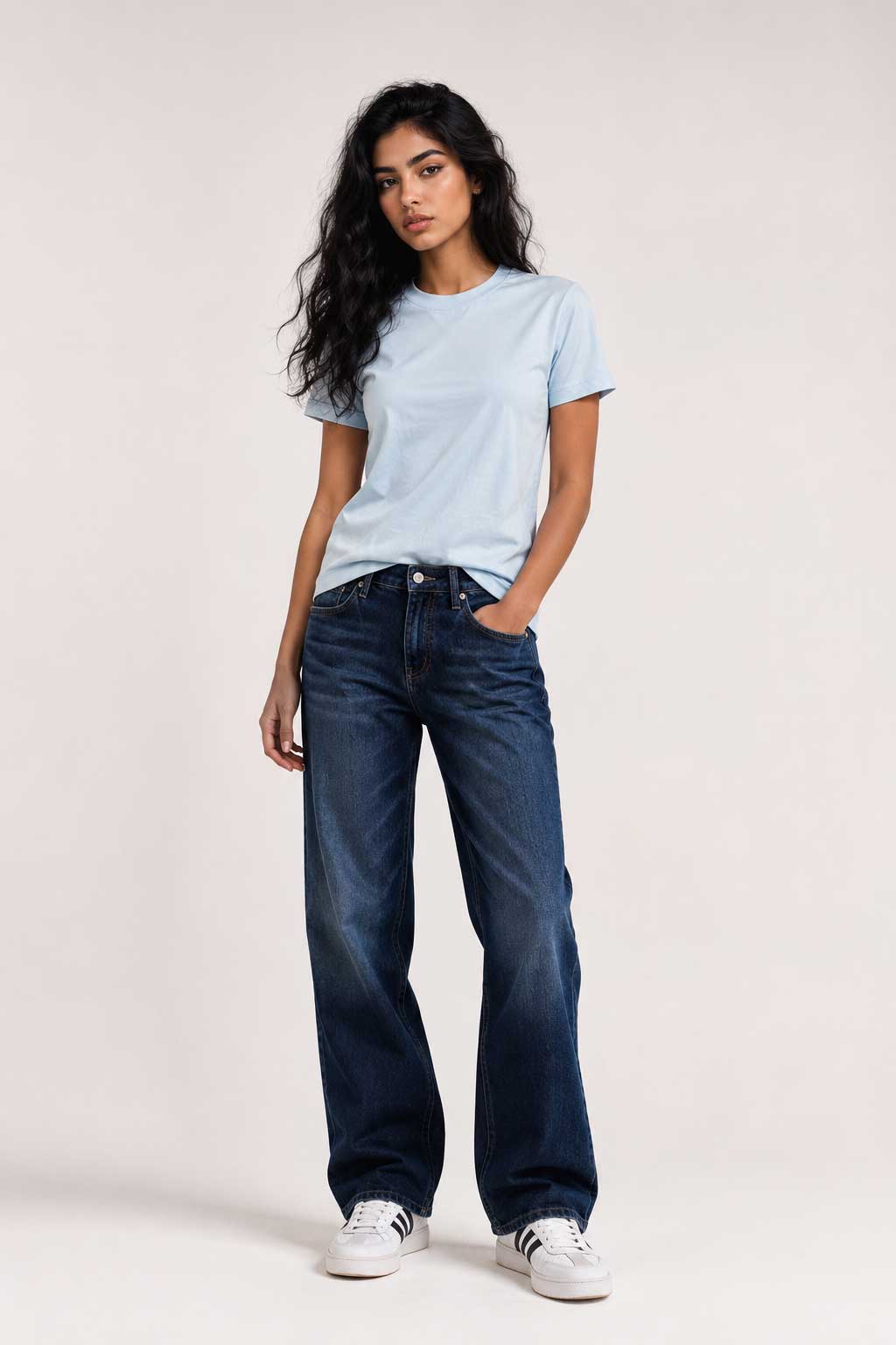 Slim Fit T-Shirt – Powder Blue