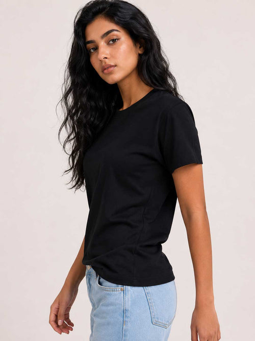 Slim Fit T-Shirt – Black