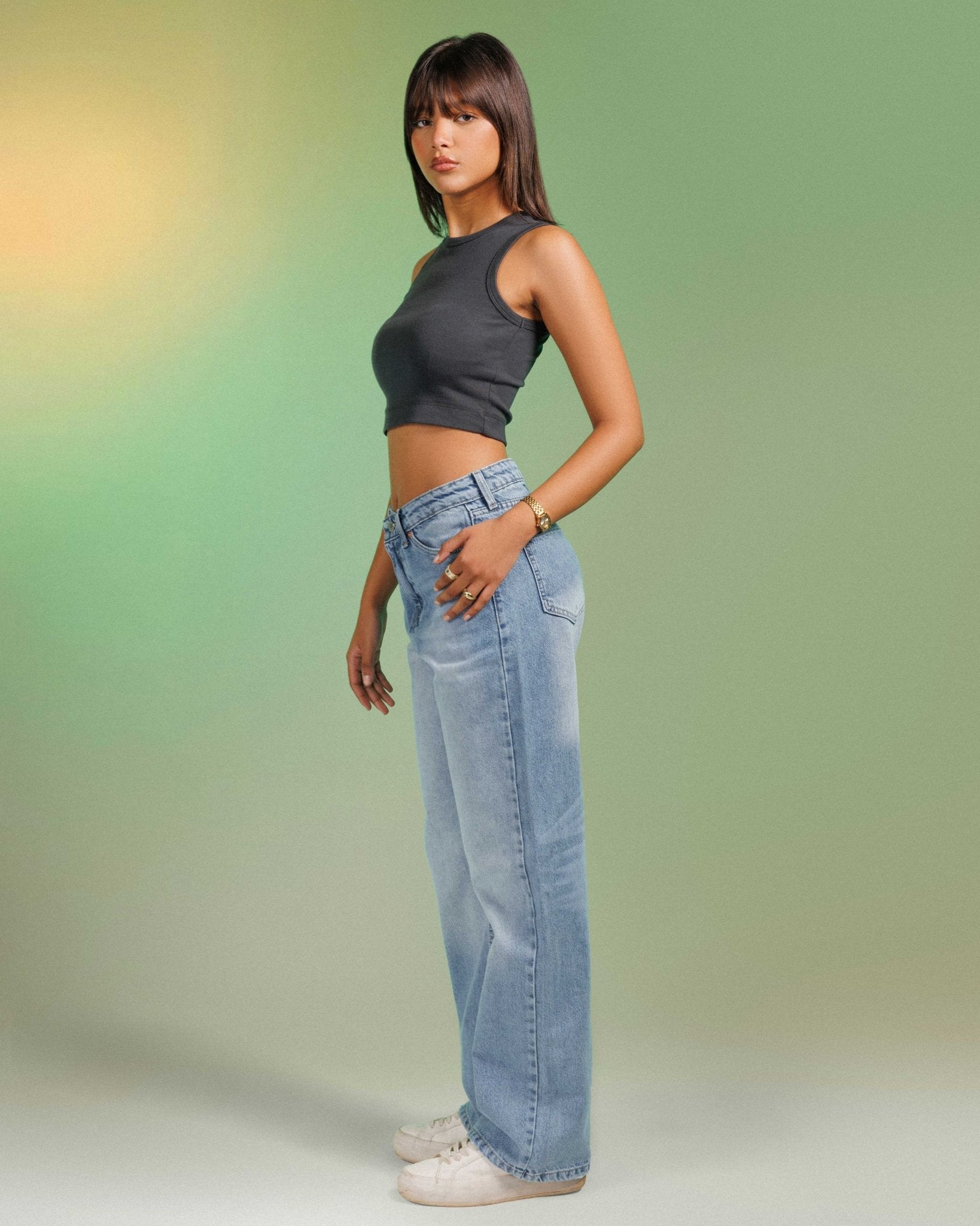 Unisex | Wide Leg - Baby Blue Jeans Wide Leg - Uni sex CIZARO - Cizaro Jeans