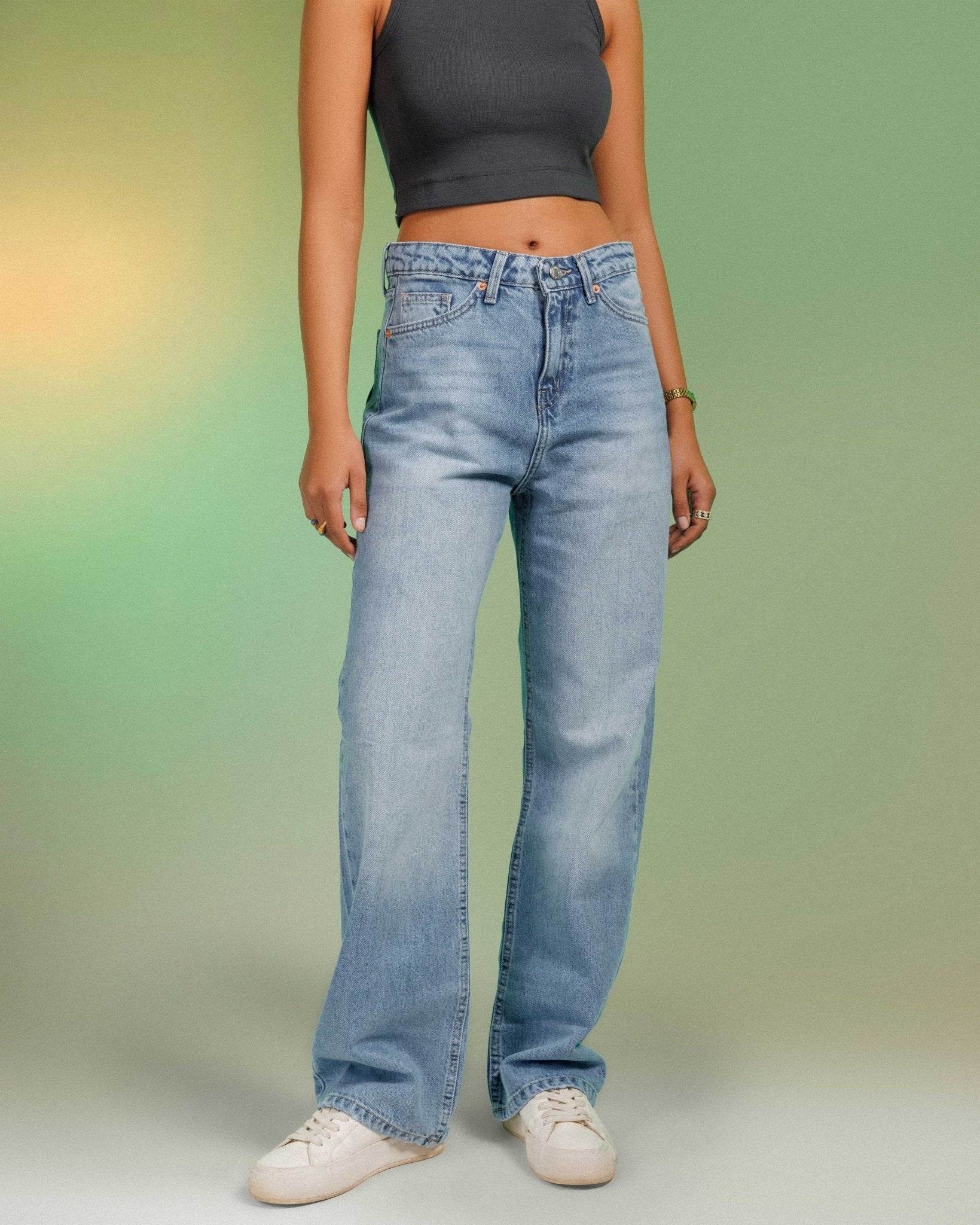 Unisex | Wide Leg - Baby Blue Jeans Wide Leg - Uni sex CIZARO - Cizaro Jeans