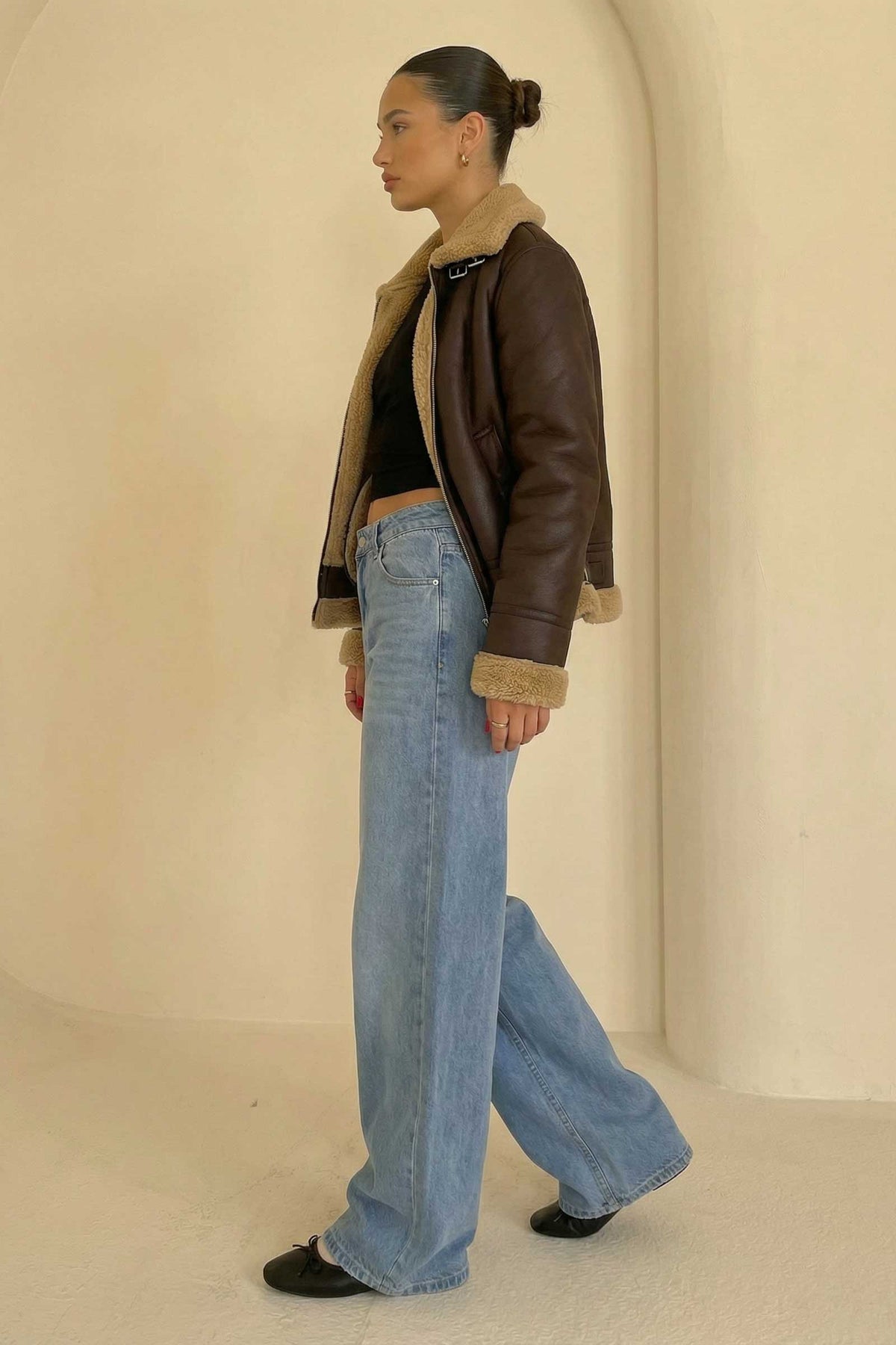 Super Baggy – Low-Waist Powder Blue Jeans Super Baggy CIZARO - Cizaro Jeans