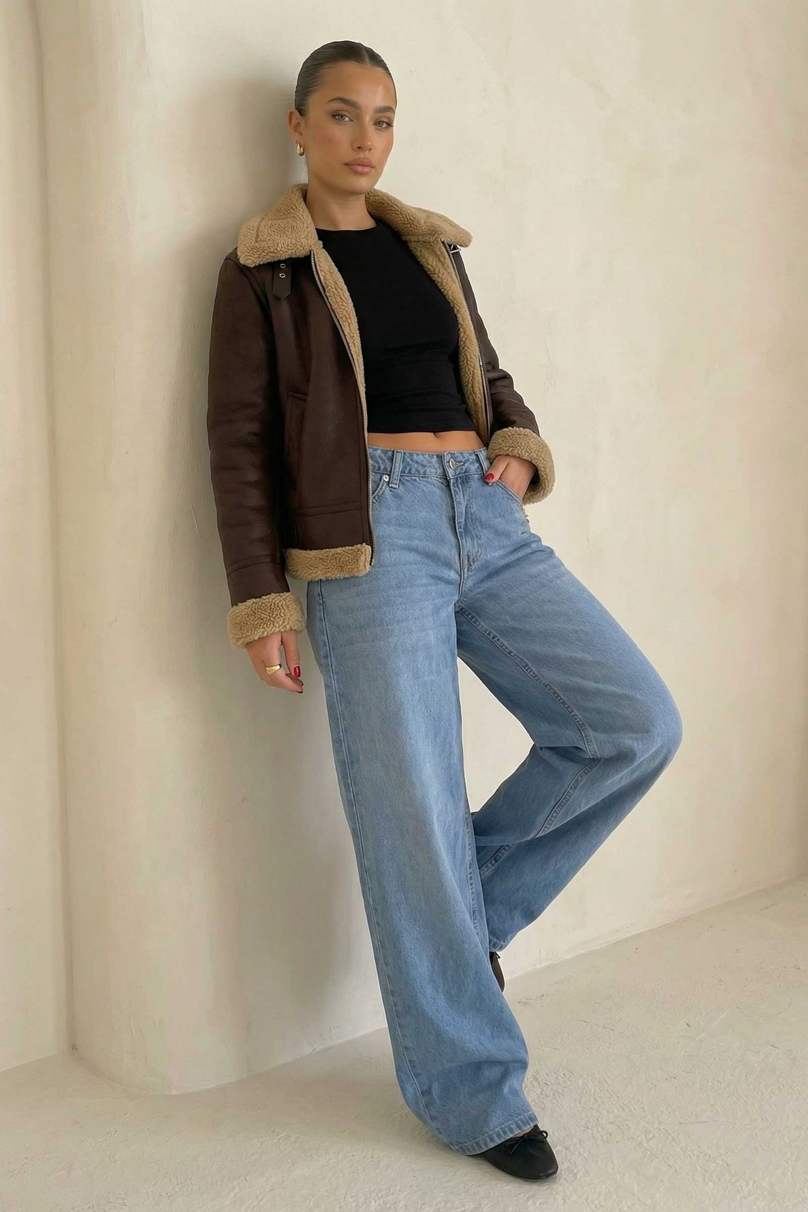 Super Baggy – Low-Waist Powder Blue Jeans Super Baggy CIZARO - Cizaro Jeans