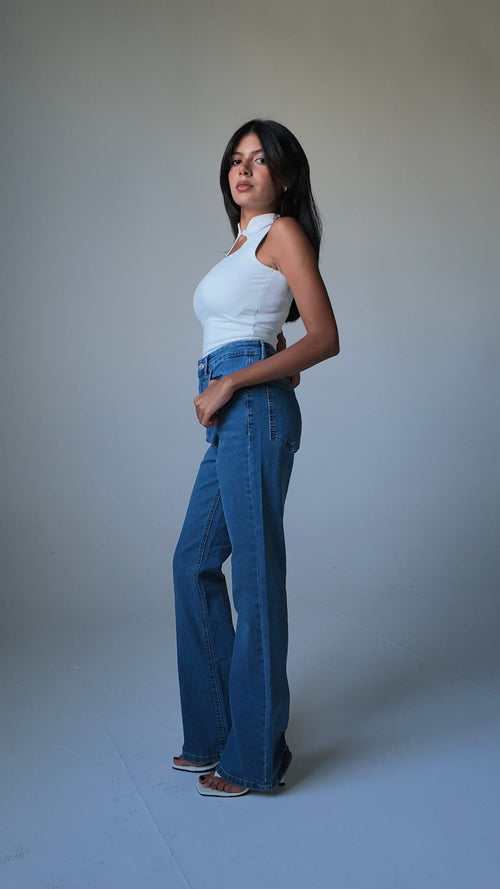 Flare High-Waist