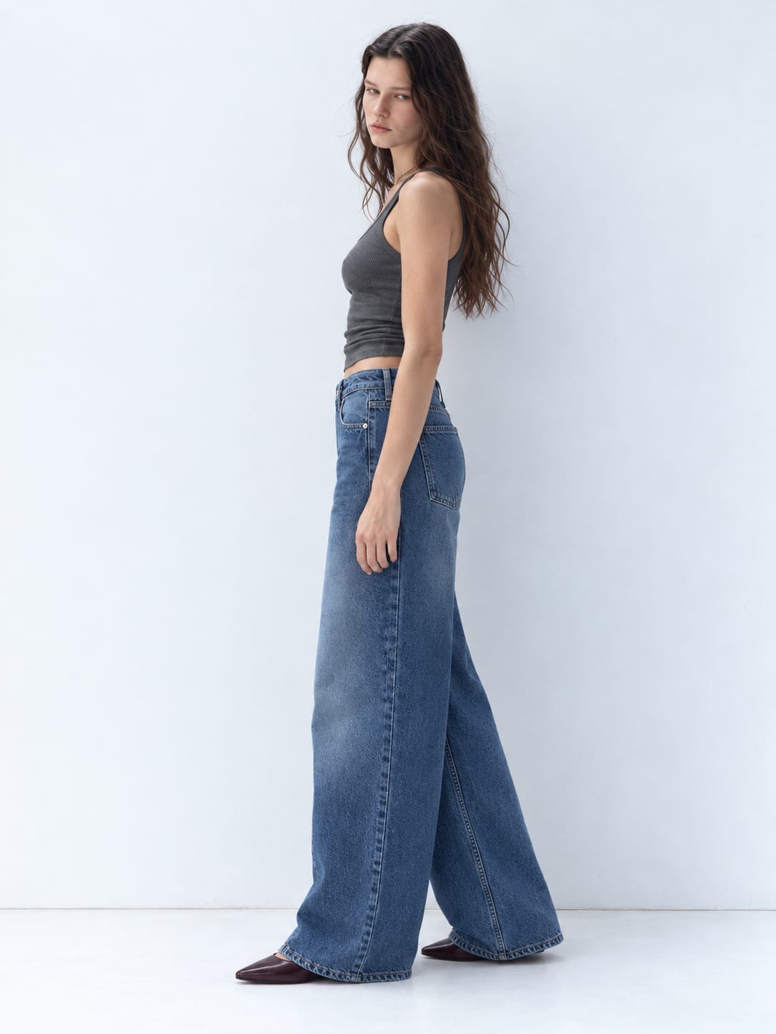 Relaxed Baggy High-Waist