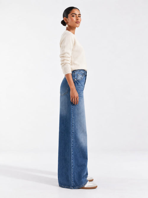 Relaxed Baggy High-Waist