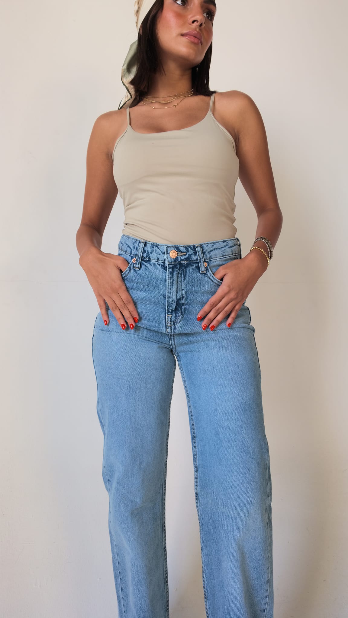Straight High waist