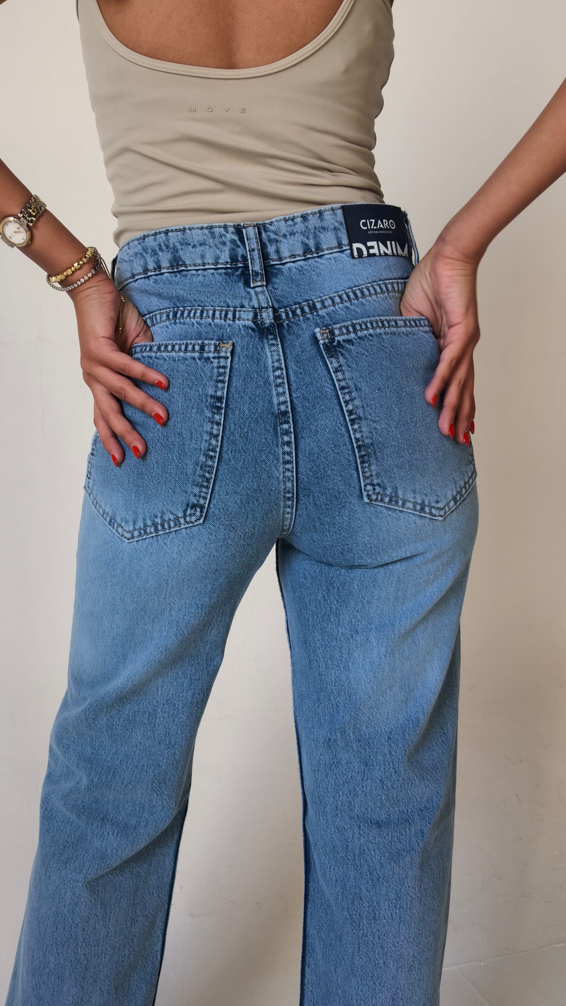 Straight High waist