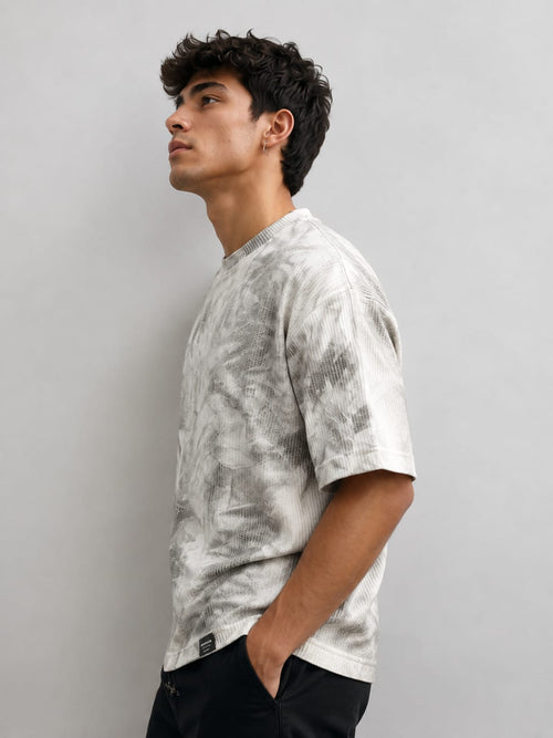 Concrete Cloud oversized T-shirt T-shirt CIZARO - Cizaro Jeans