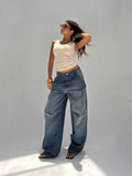 Skater High Waist – Vintage Blue Jeans