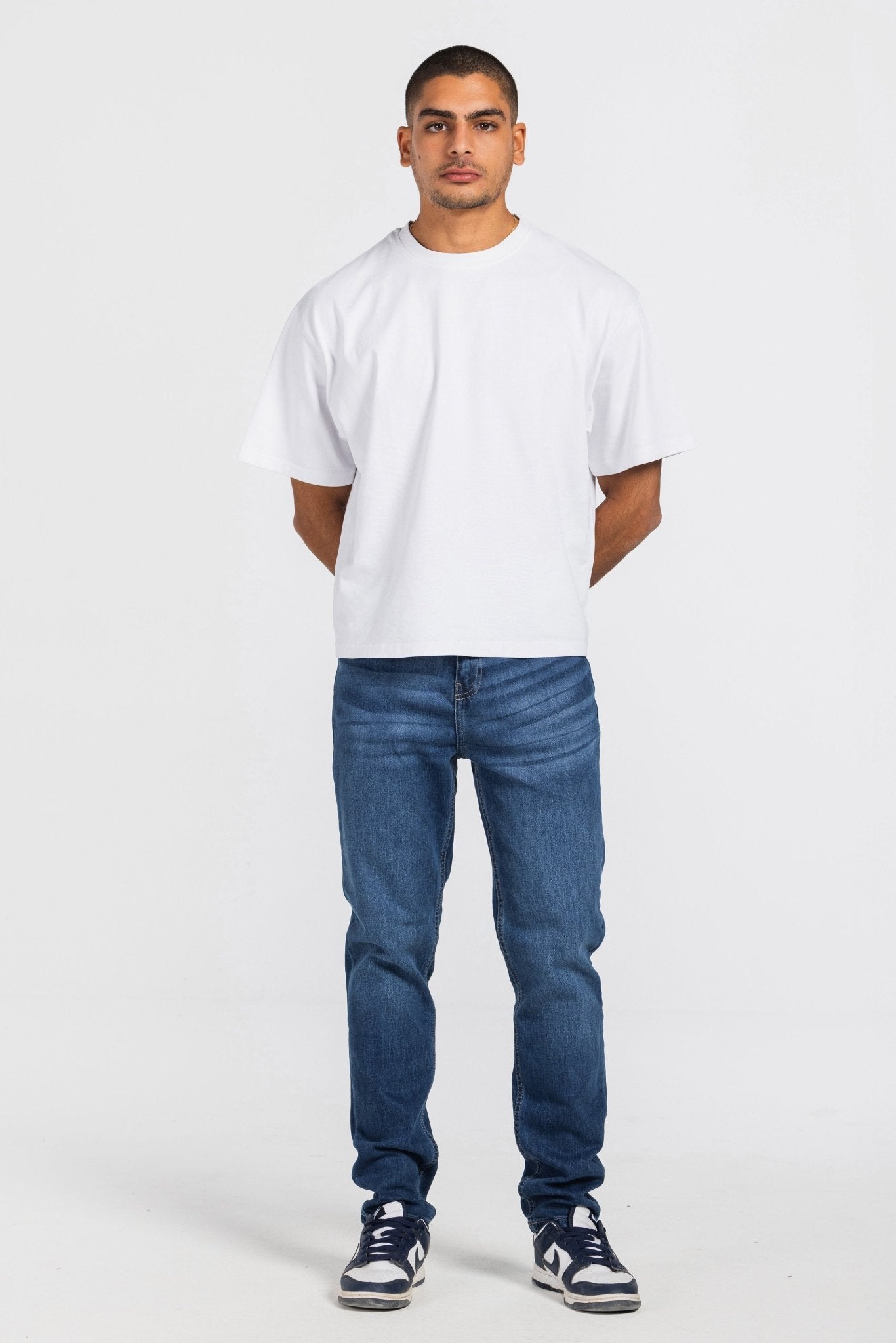 Slim – Ocean Blue Jeans slim CIZARO - Cizaro Jeans