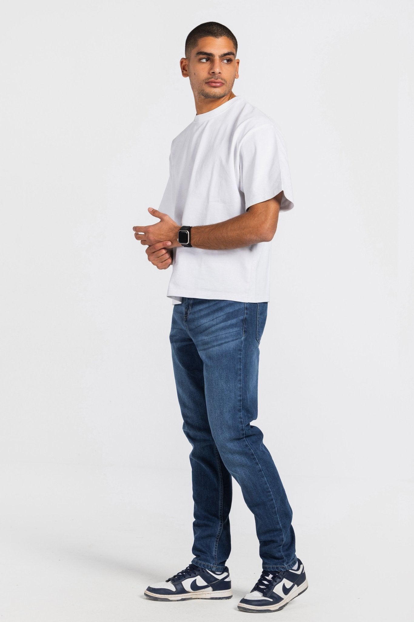 Slim – Ocean Blue Jeans slim CIZARO - Cizaro Jeans