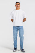 Slim – Bright Blue Jeans Slim-Man CIZARO - Cizaro Jeans