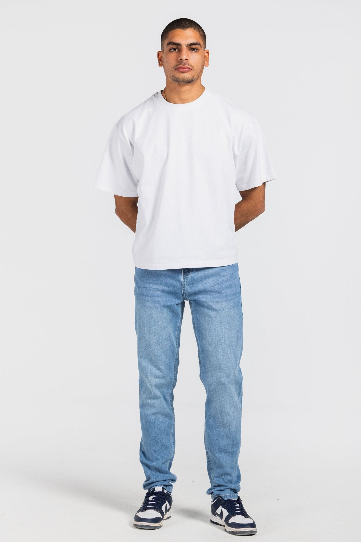 Slim – Bright Blue Jeans slim CIZARO - Cizaro Jeans