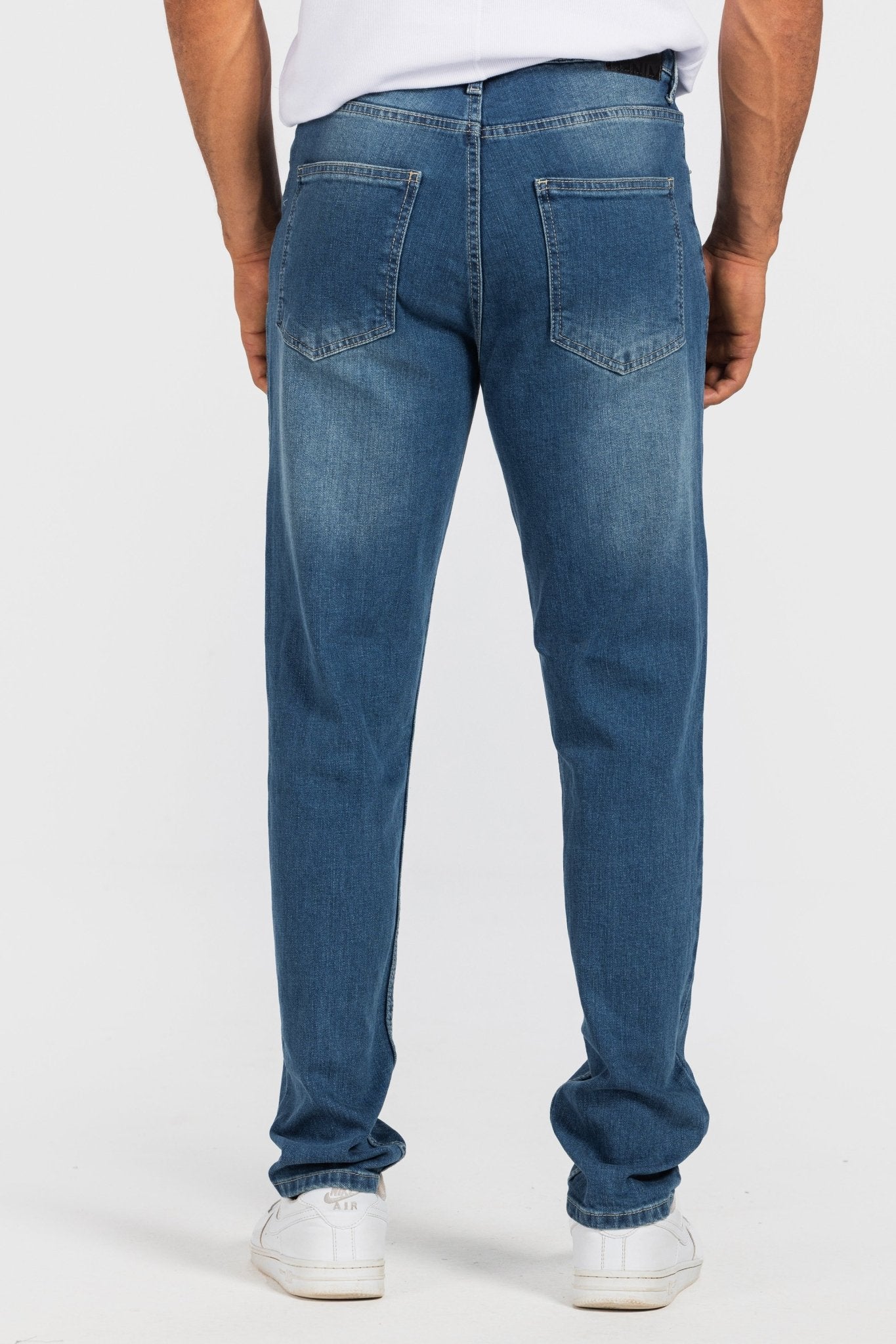 Slim – Mid Vintage Blue Jeans Slim-Man CIZARO - Cizaro Jeans