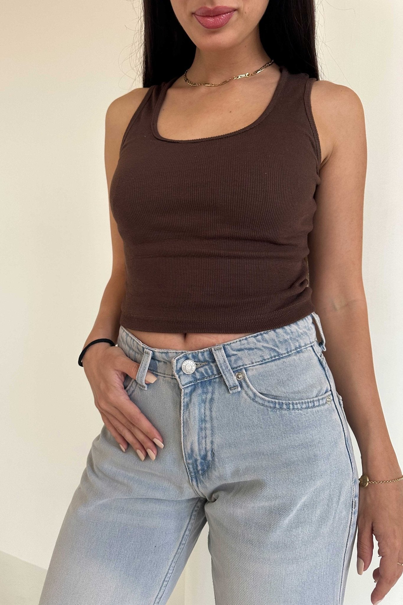 Straight – Mid Rise Light Vintage Blue Jeans straight CIZARO - Cizaro Jeans