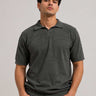 TEXTURED POLO SHIRT – Gray