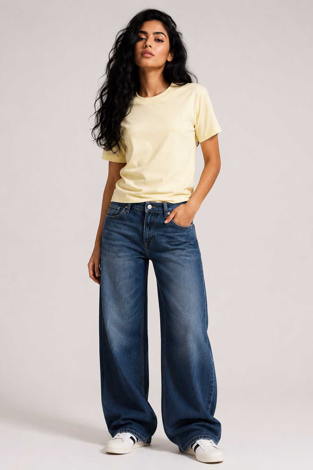 Slim Fit T-Shirt – Butter Yellow