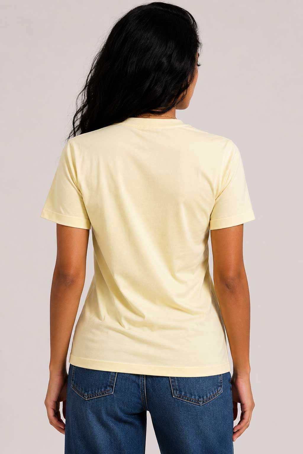 Slim Fit T-Shirt – Butter Yellow
