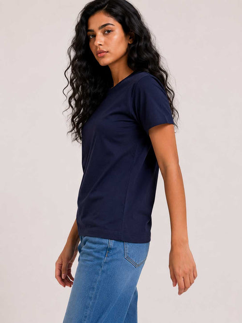 Slim Fit T-Shirt – Navy Blue