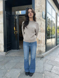 Flare – High-Waist Mid Blue Jeans flare CIZARO - Cizaro Jeans