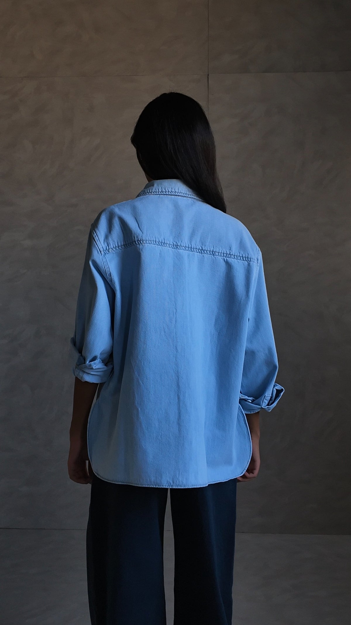 Denim Shirt Light blue jeans Shirt CIZARO - Cizaro Jeans
