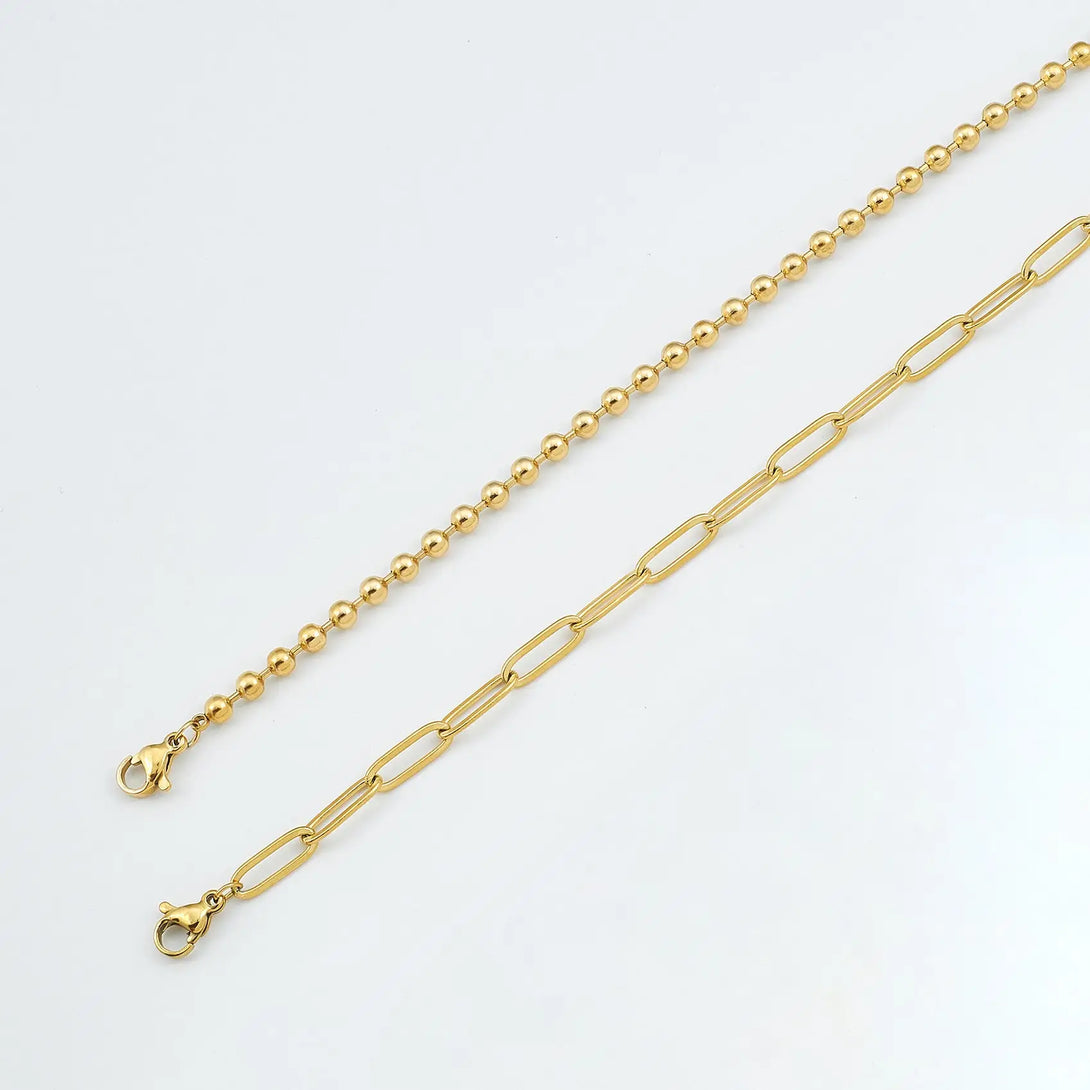 Gold Layering Chain Bracelet - bracelte - Gold