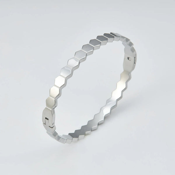 Honey Bee Silver Bracelet - bracelte - Silver