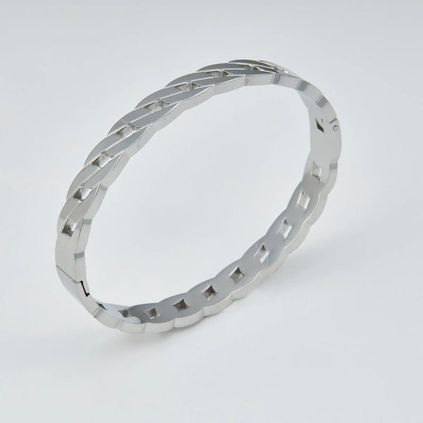 Link Chain Silver Bracelet - bracelte - Silver