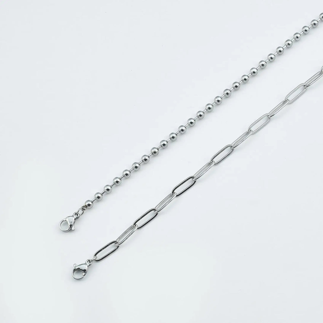 Silver Layering Chain Bracelet - bracelte - Silver